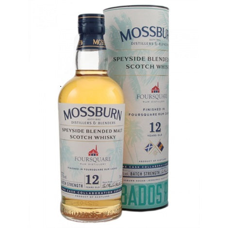 Mossburn 12 Year Old, Speyside Blended Malt, Foursquare Rum Finish, Scotland