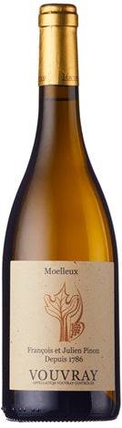 2018 Vouvray Moelleux, Francois et Julien Pinon, Loire, France