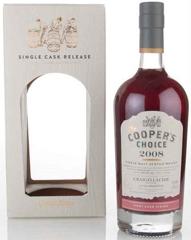 2008 Craigellachie, Single Malt, The Cooper's Choice, Scotland