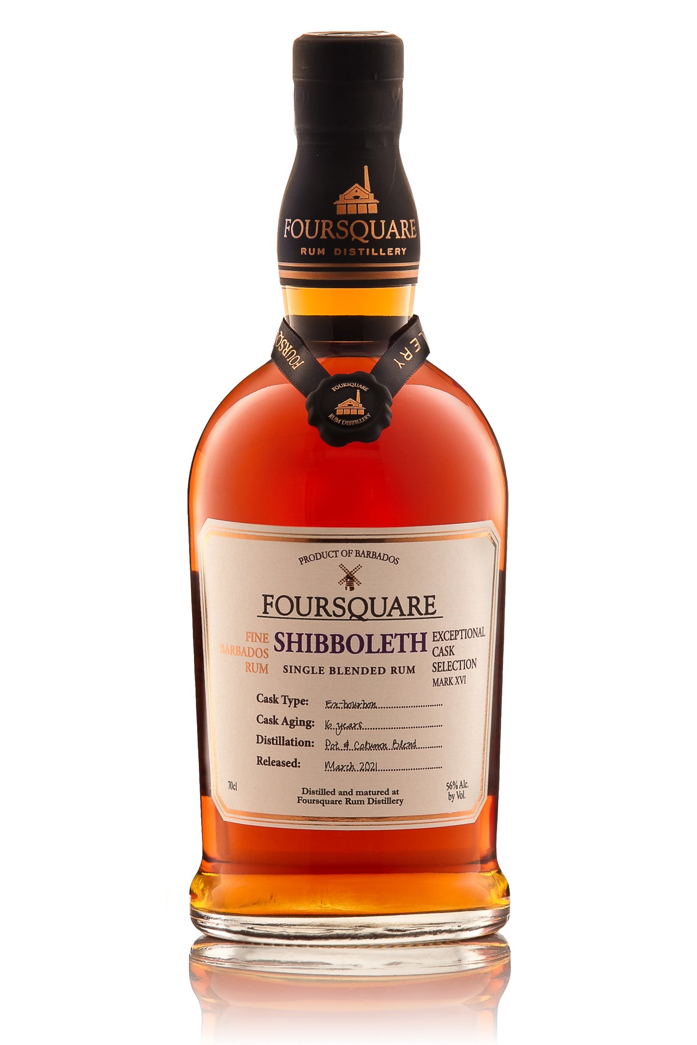 Foursquare Shibboleth, Fine Barbados Rum, Exceptional Cask Selection Mark XVI, Barbados